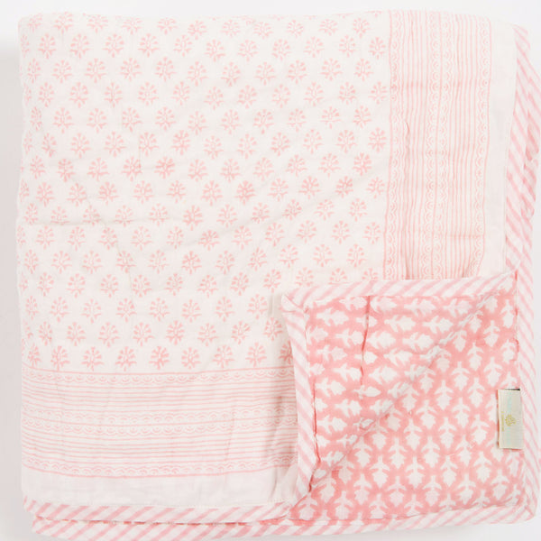 Bouti Print Cot Quilt